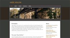 Desktop Screenshot of hazelhollowmovie.com